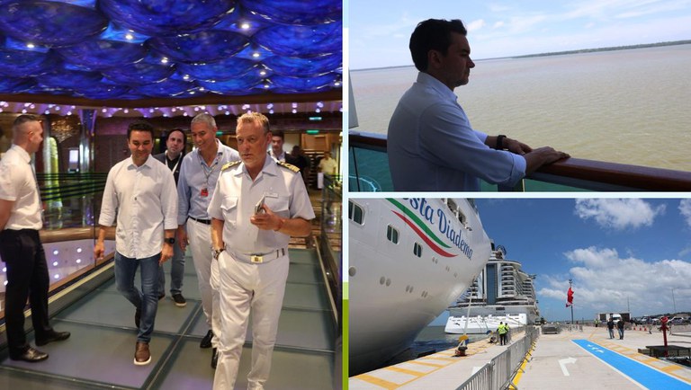 Navios de Cruzeiro Aportam em Belém e Fortalecem o Legado da COP30 Imagem do artigo
