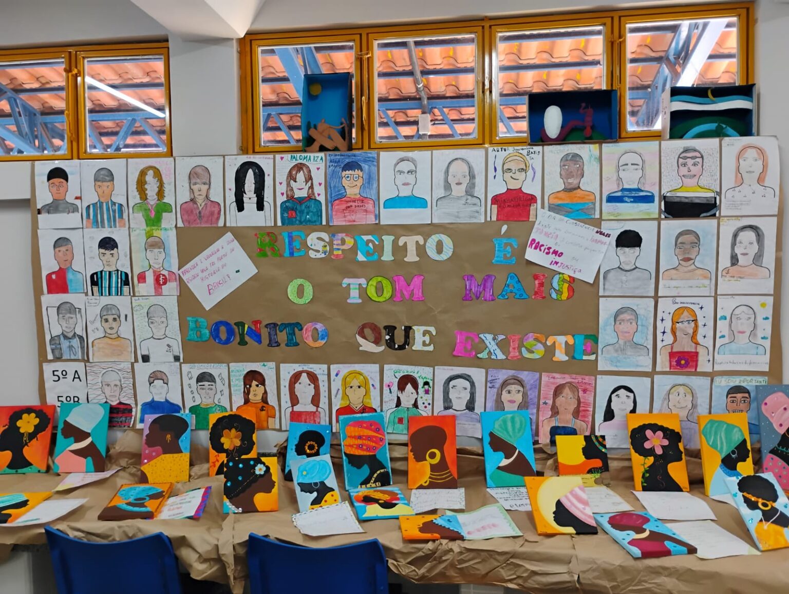 Estudantes do 6º ano da EMEB Janete Cassol Celebram a Cultura Afro-Brasileira com Arte Imagem do artigo