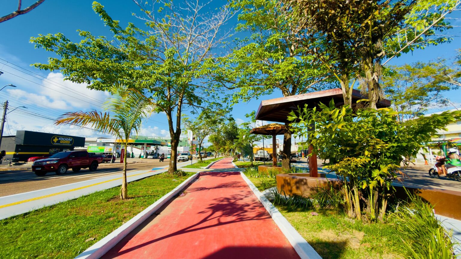 Macapá Inaugura Parque Linear com 200 Árvores e Ciclovia de 2,6 km para Lazer e Convivência Macapá Inaugura Parque Linear com 200 Árvores e Ciclovia de 2,6 km para Lazer e Convivência