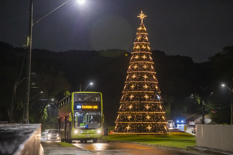 Curitiba: Embarques na Linha Turismo Crescem 20% em 2025 Curitiba: Embarques na Linha Turismo Crescem 20% em 2025