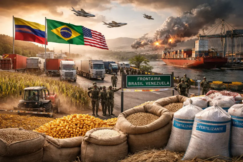 Impactos Geopolíticos: Ataque dos EUA à Venezuela e Seus Reflexos no Agronegócio Brasileiro