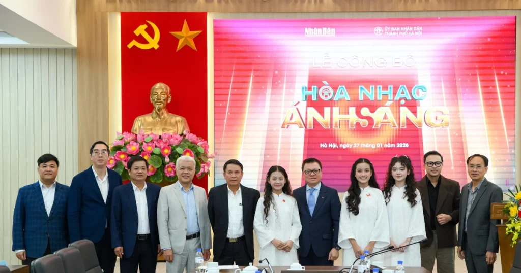 Lam Truong, Truc Nhan e Quan AP se Apresentam no 'Concerto de Luz 2026'