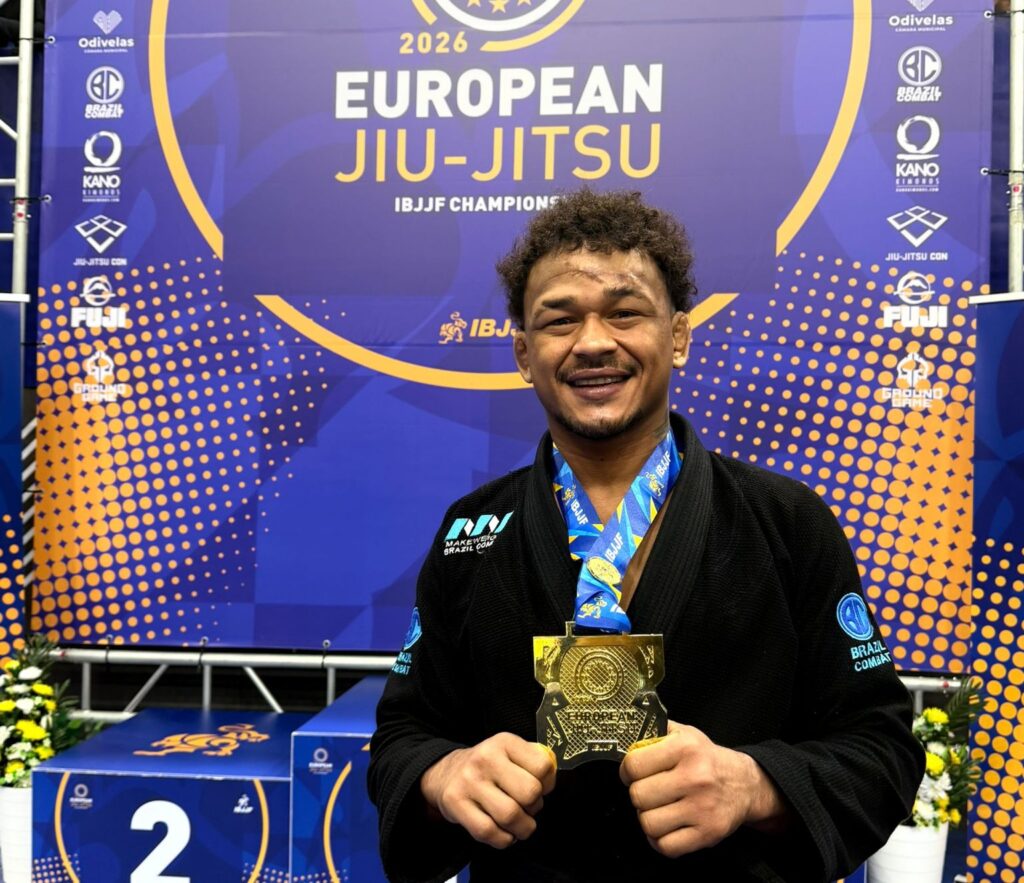 Luiz Carlos Fion Conquista Ouro no Europeu de Jiu-Jitsu em Portugal