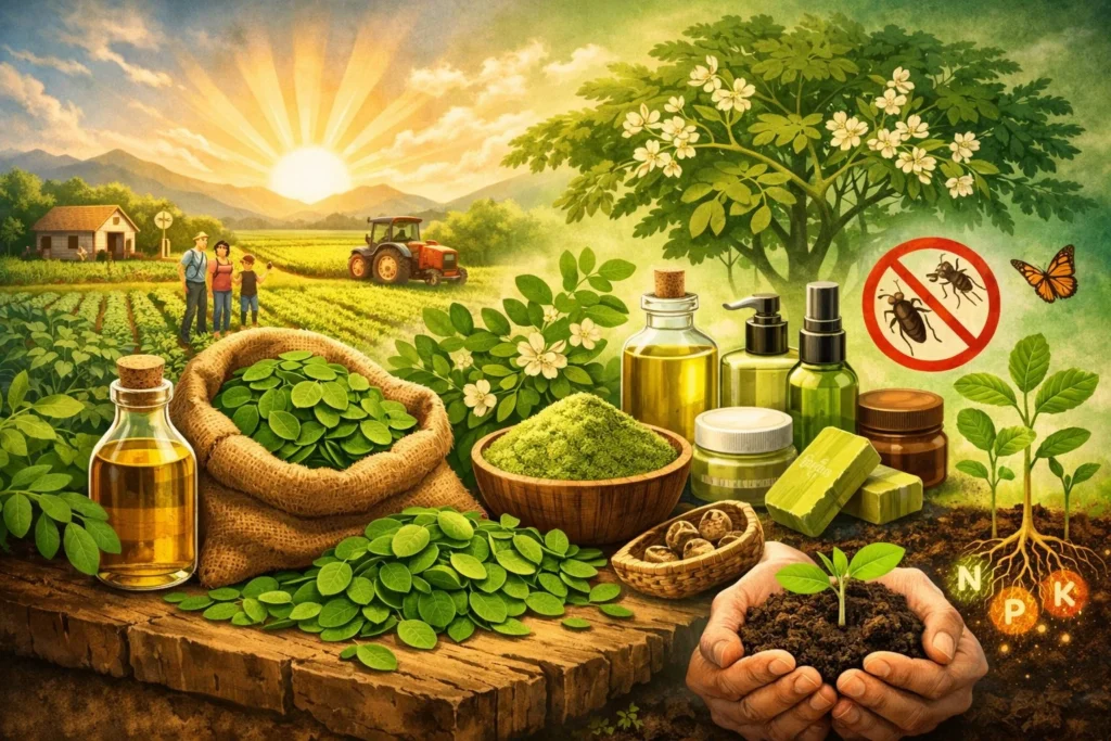 Moringa: A Revolução das Árvores de Pequeno Porte na Agricultura Familiar Moringa: A Revolução das Árvores de Pequeno Porte na Agricultura Familiar