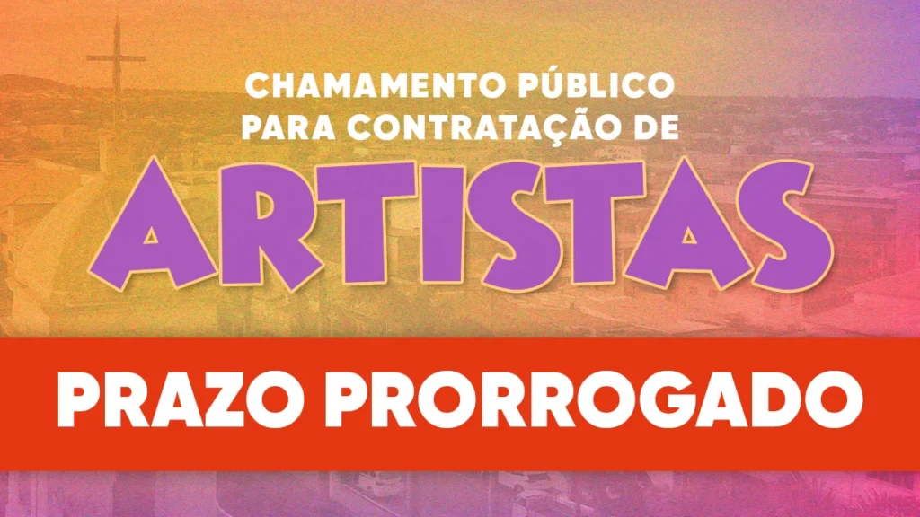 Prazo para Envio de Documentação do Edital de Chamamento de Artistas é Prorrogado em São Pedro da Aldeia Prazo para Envio de Documentação do Edital de Chamamento de Artistas é Prorrogado em São Pedro da Al