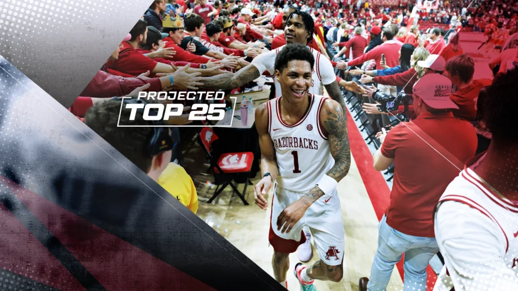 Top 25 do Futebol Universitário: Arkansas e as Novas Projeções da AP Top 25 do Futebol Universitário: Arkansas e as Novas Projeções da AP