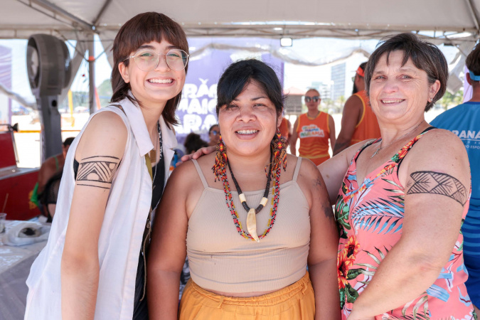 Verão Maior Paraná: Oficinas de Pinturas Corporais Celebram a Cultura Indígena no Litoral