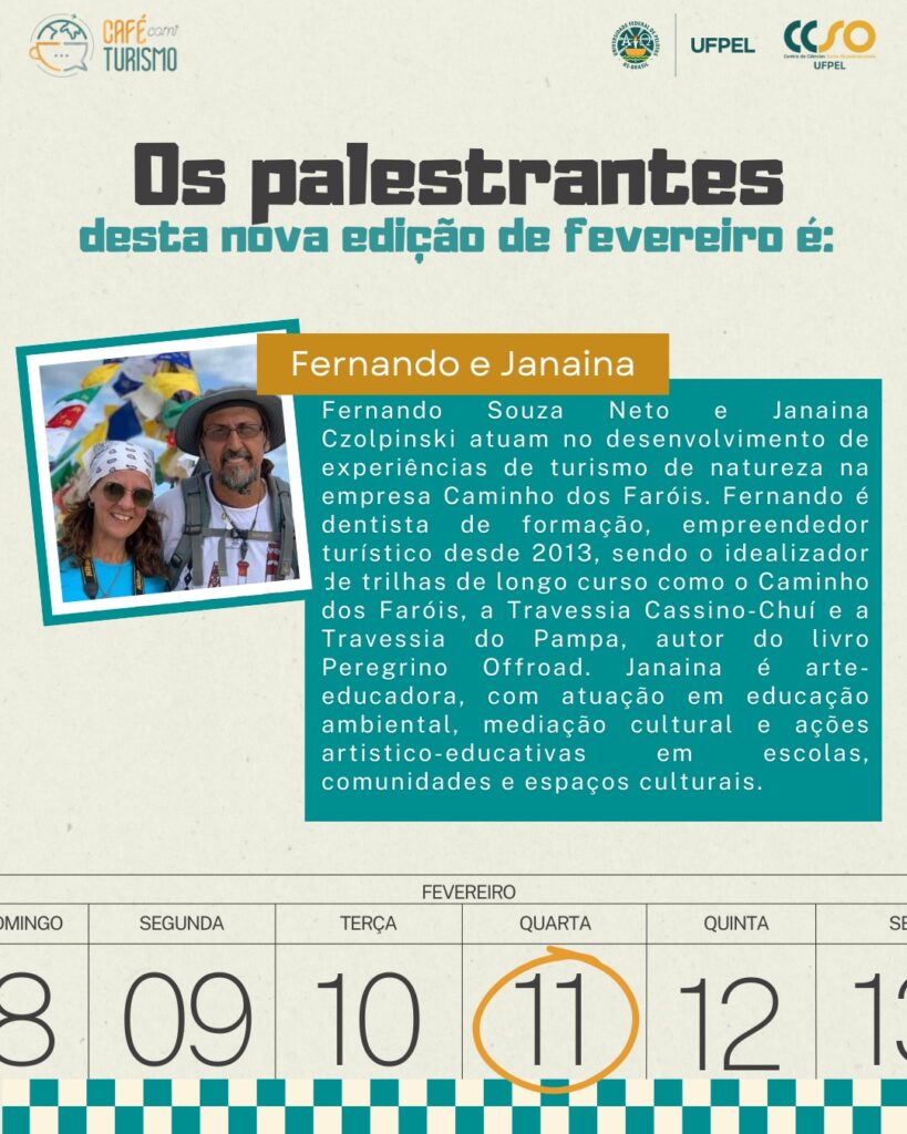 Café com Turismo: Explorando o Futuro do Turismo Regenerativo na UFPel