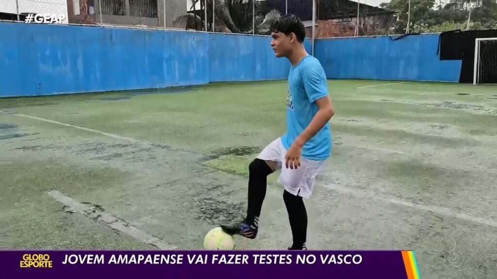 Hemano Pereira: Amapaense de 13 Anos Realiza Testes em Clubes de Futebol