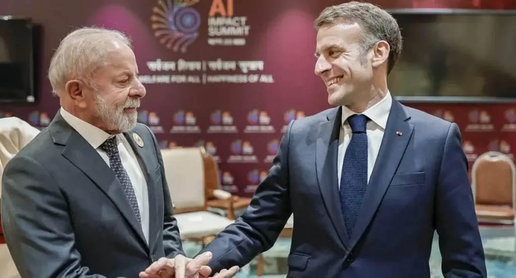 Lula e Macron Debatem Defesa e Tecnologia em Cúpula na Índia