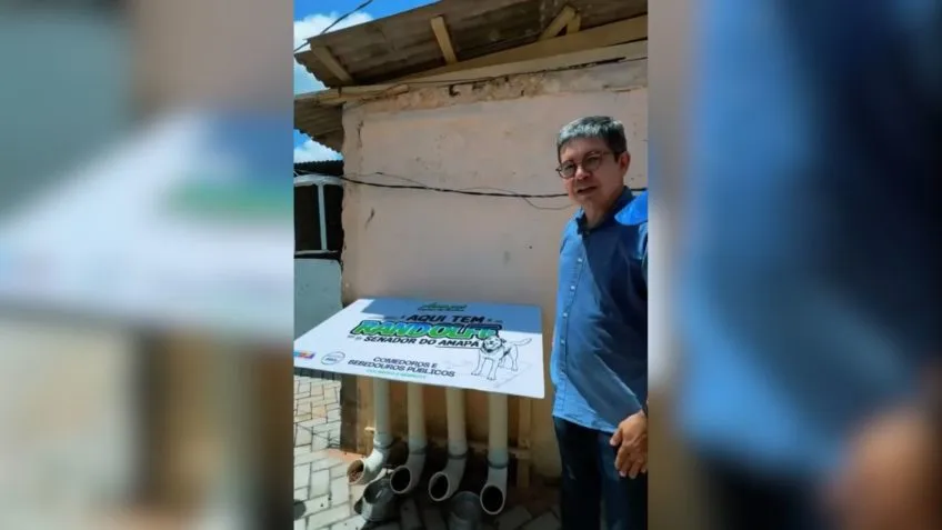 Randolfe Rodrigues Inaugura Comedouro de PVC para Cães e Enfrenta Críticas da Oposição