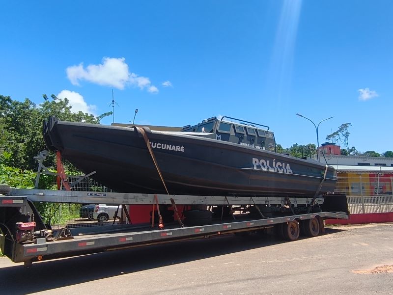 Amapá Recebe Lancha Blindada com Tecnologia Avançada para Combate ao Crime