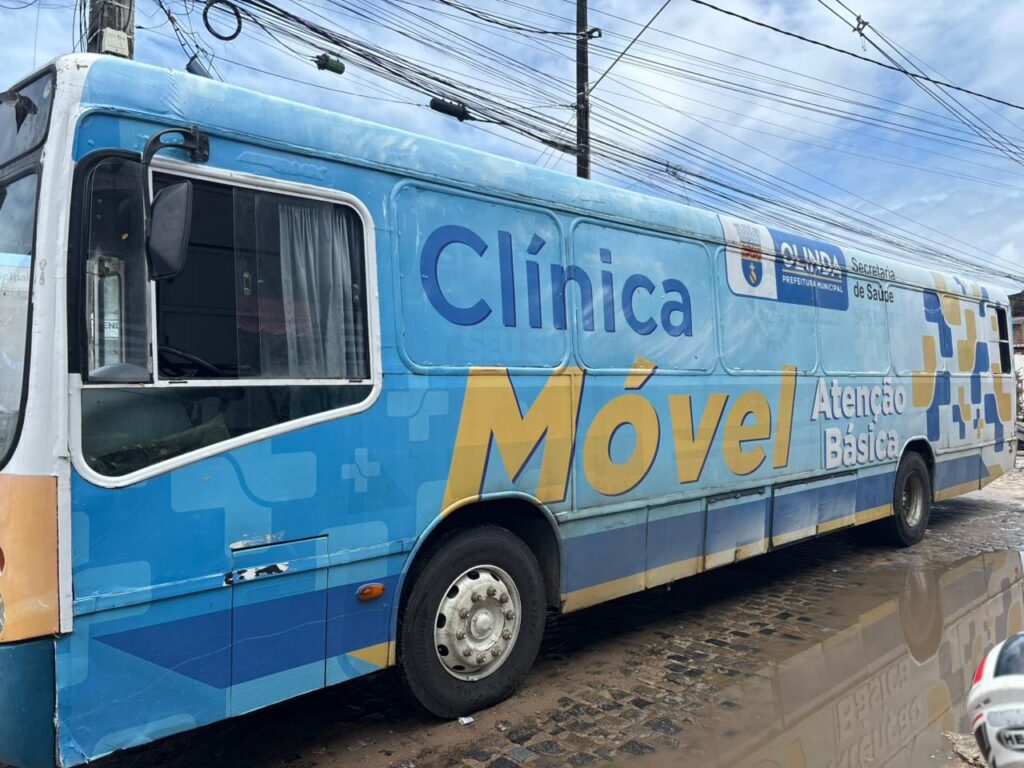 Clínica Móvel Olinda Oferece Atendimento de Saúde no Bairro Rio Doce Clínica Móvel Olinda Oferece Atendimento de Saúde no Bairro Rio Doce