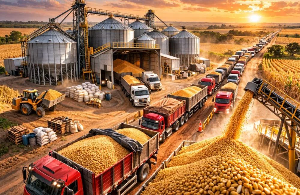 Falta de Armazéns no Agronegócio: 135 Milhões de Toneladas sem Espaço no Brasil Falta de Armazéns no Agronegócio: 135 Milhões de Toneladas sem Espaço no Brasil