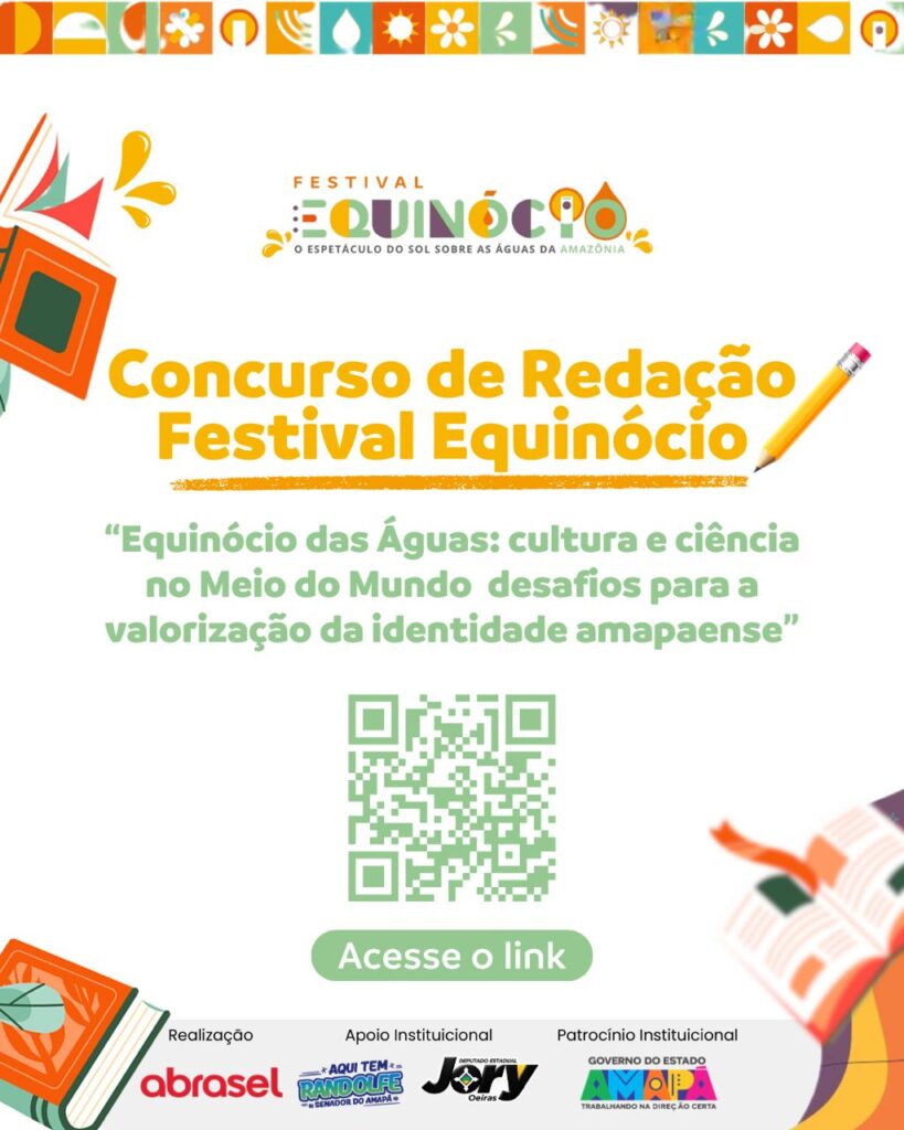 Festival Equinócio 2026: 1º Concurso de Redação para Estudantes do Ensino Médio