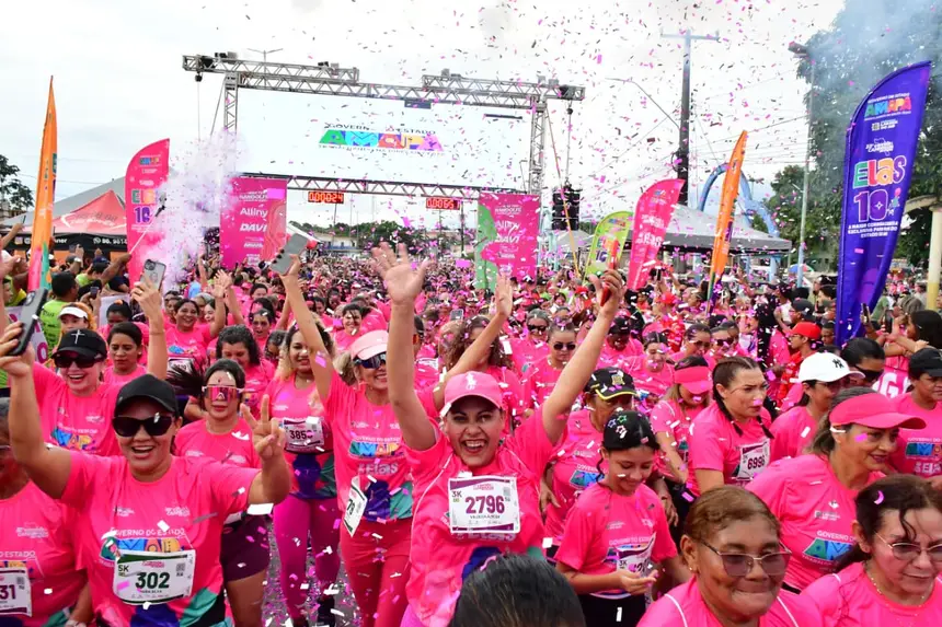 Laranjal do Jari: Governador Clécio Entrega Viaturas e Mobiliza 10 Mil em Corrida Contra Violência à Mulher Laranjal do Jari: Governador Clécio Entrega Viaturas e Mobiliza 10 Mil em Corrida Contra Violência à