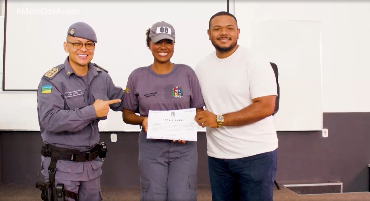 Meio do Mundo: Treinamento Inusitado com a Polícia Militar do Amapá