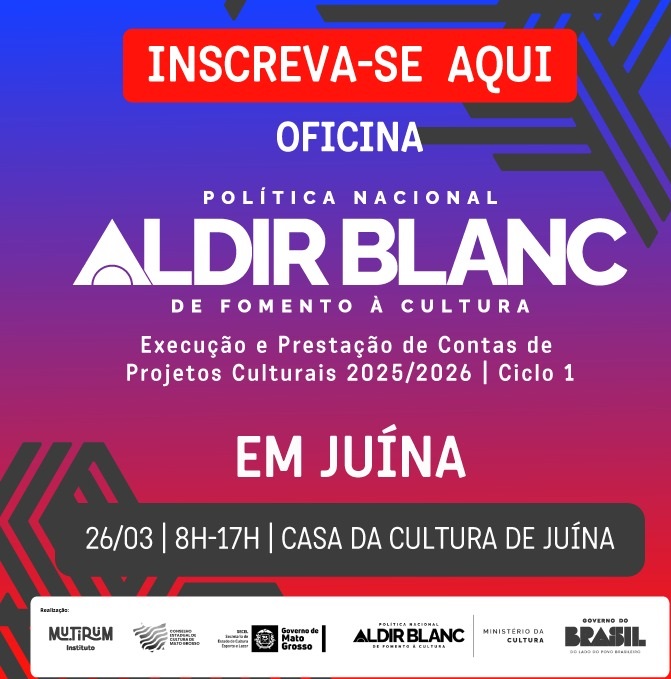 Oficina de Fomento à Cultura: Inscrições Abertas em Sapicuá Oficina de Fomento à Cultura: Inscrições Abertas em Sapicuá