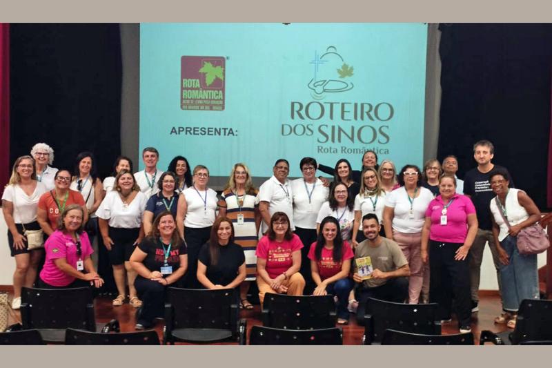 Rota Romântica Forma Mais de 30 Guias de Turismo para o Roteiro dos Sinos