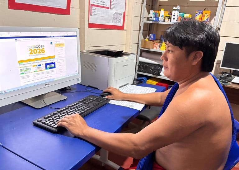 TRE-AP Aumenta Inclusão Digital com Novos Equipamentos em Aldeia Waiãpi TRE-AP Aumenta Inclusão Digital com Novos Equipamentos em Aldeia Waiãpi