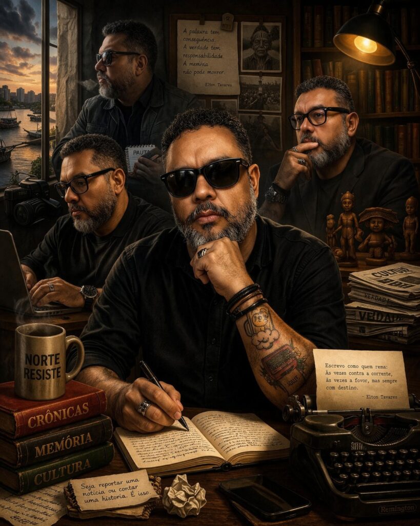 A Jornada de Elton Tavares: O Jornalista e o Escritor que Provoca Reflexões