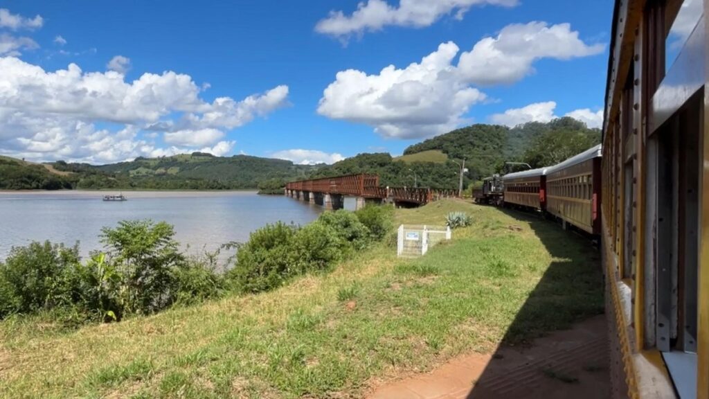 Águas termais e passeios de trem: Marcelino Ramos se firma como destino turístico para gaúchos e cat