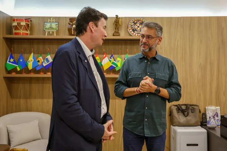 Amapá e Sion: Governador Clécio Luís e Prefeito Philippe Varone Firmam Novas Parcerias Internacionais Amapá e Sion: Governador Clécio Luís e Prefeito Philippe Varone Firmam Novas Parcerias Internacionai