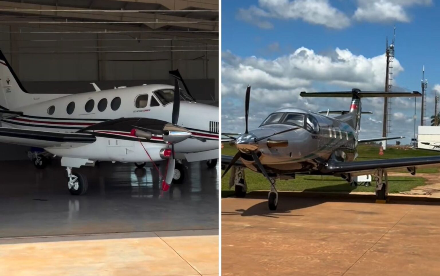 Aviões de até R$ 100 milhões impressionam em feira do agronegócio