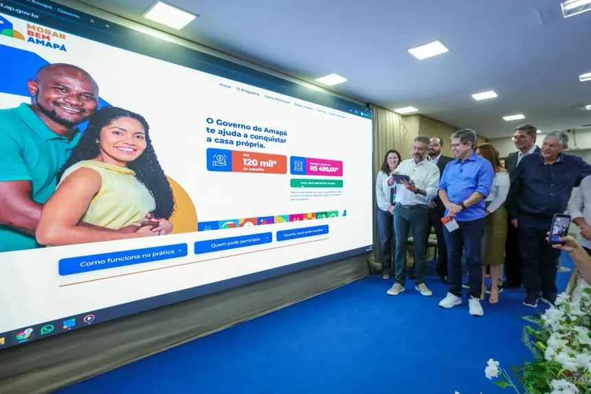 Governo do Amapá Lança Programa Habitacional com Subsídio de Até R$ 55 Mil