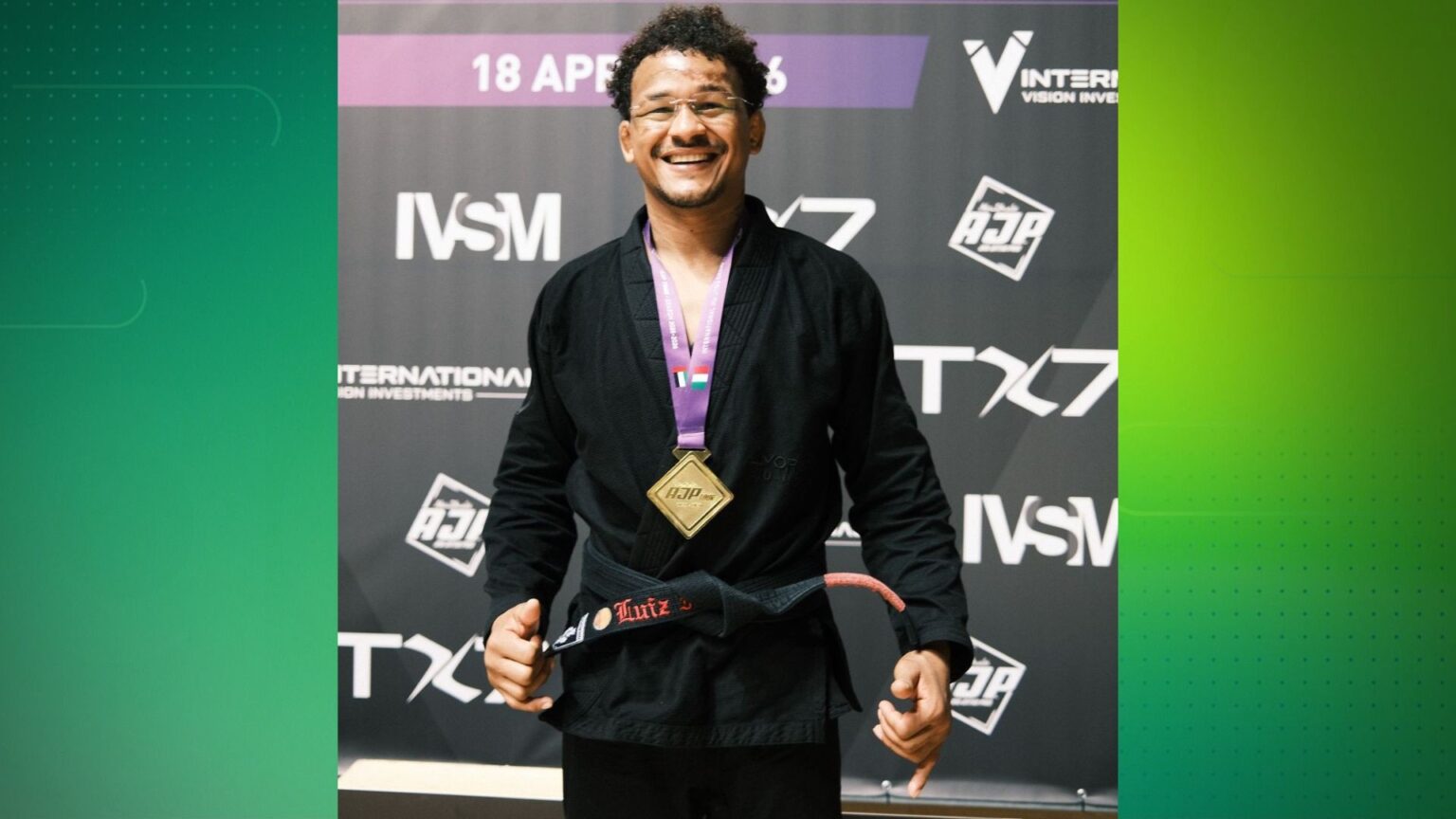 Luiz Fion Brilha e Conquista Ouro no Jiu-Jitsu na Itália