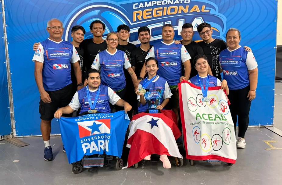 Pará Conquista 2º Lugar no Regional Norte de Bocha Paralímpica e Garante Vaga no Brasileiro
