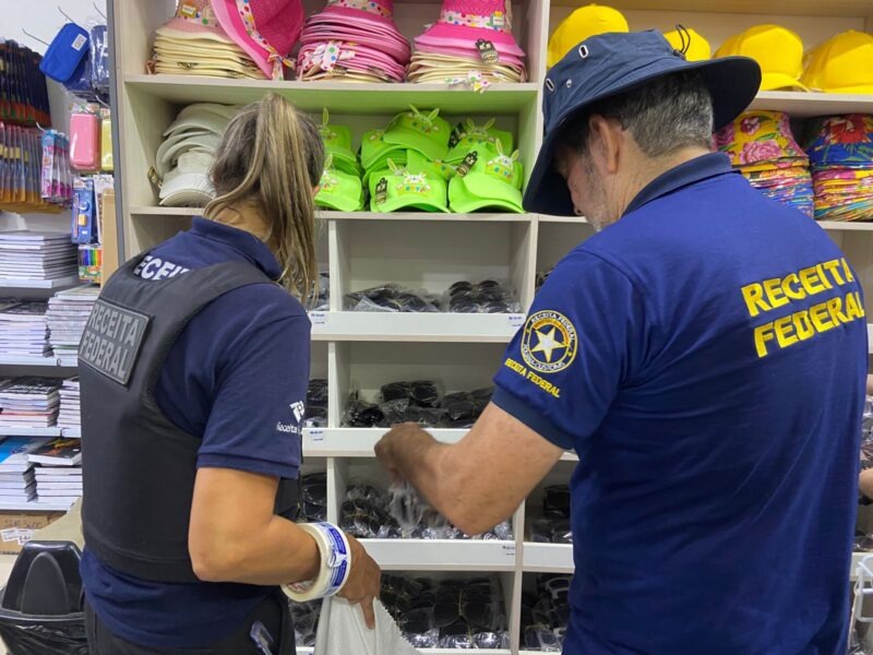 Receita Federal Intensifica Fiscalização em Macapá e Apreende Produtos Irregulares