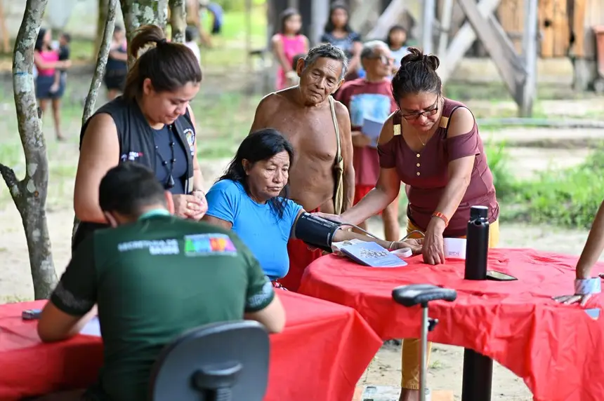 Governo do Amapá Amplia Acesso à Saúde Indígena na Aldeia Bona