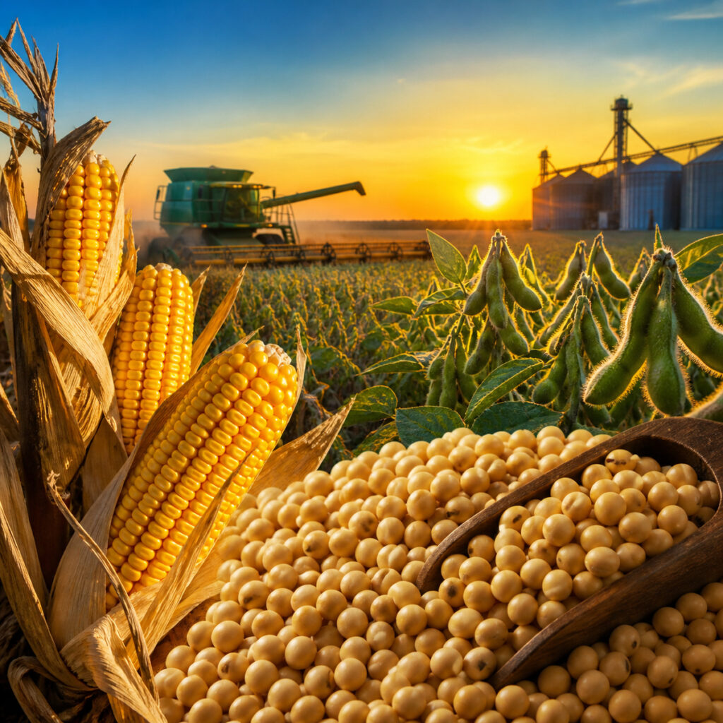 Produção Agrícola Histórica: Soja e Milho Impulsionam o Agronegócio Brasileiro