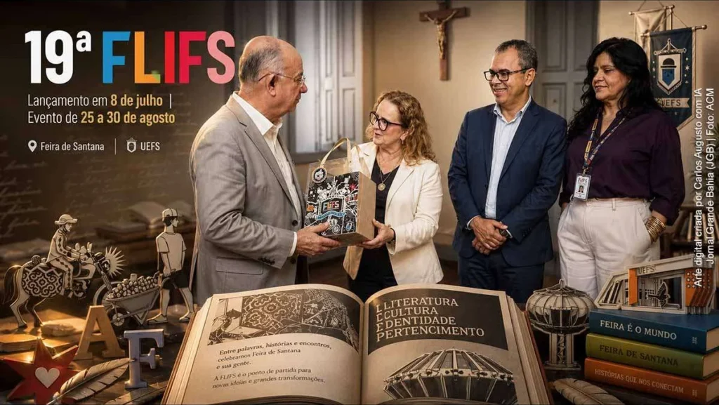 Prefeito José Ronaldo confirma participação na 19ª FLIFS em Feira de Santana